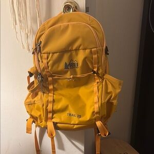 REI Trail 25 Yellow Backpack